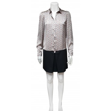 Abito camicia in fantasia
