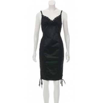 Abito guepiere con pizzo