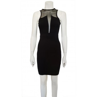 Abito nero stretch