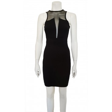 Abito nero stretch