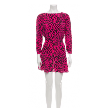 Abito animalier rosa Abito animalier rosa