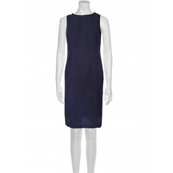 Abito in lino blu 