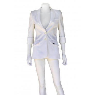 Blazer bianco donna