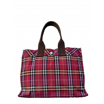 Borsa in tela tartan