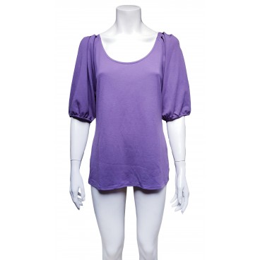 Maglia con scollo rotondo