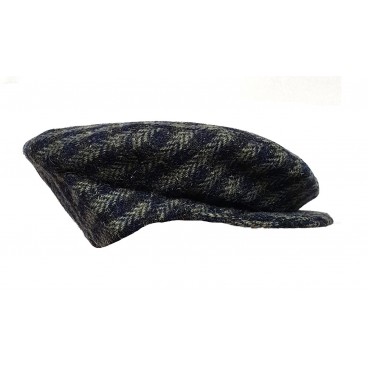Cappello in lana blu 