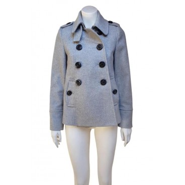 Cappotto corto doppio petto