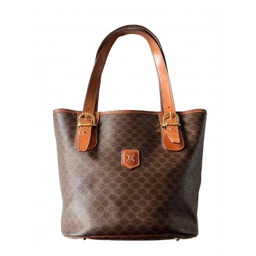 Borsa a spalla in tessuto Macadam