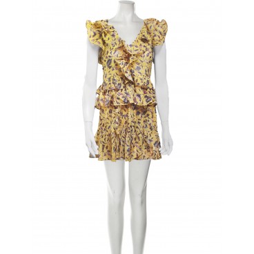 Completo gonna e top giallo
