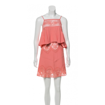 Completo top e gonna rosa