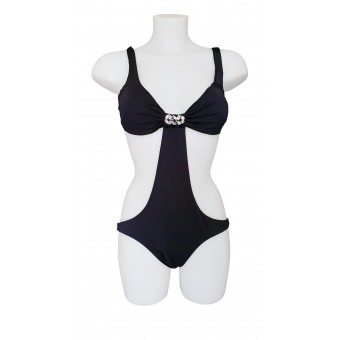 Costume trikini nero 