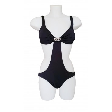 Costume trikini nero 