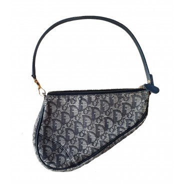 Borsa in tela blu