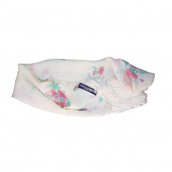 Foulard in seta a fiori