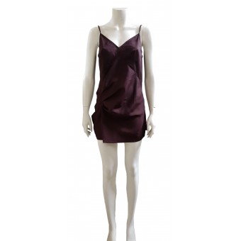 Abito sottoveste viola 