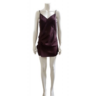 Abito sottoveste viola 