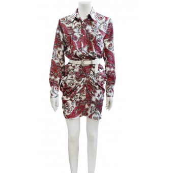 Completo paisley con gonna