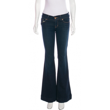 Jeans blue scampanato