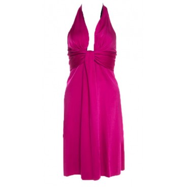 Abito Fucsia stretch 
