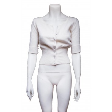 Maglia angora e lana