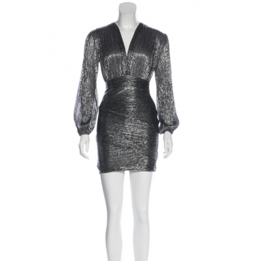 Abito lurex drappeggiato