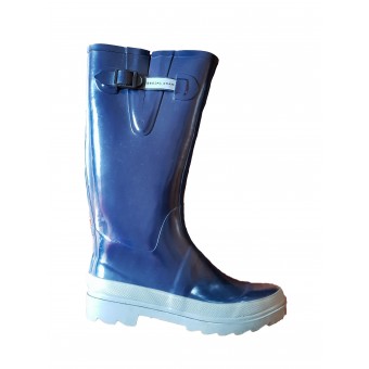 Stivali in gomma blu 