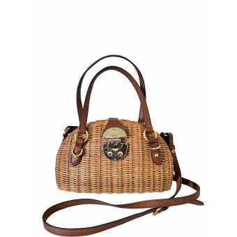 Borsa in midollino miele