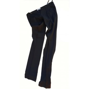 Pantaloni neri elasticizzati 