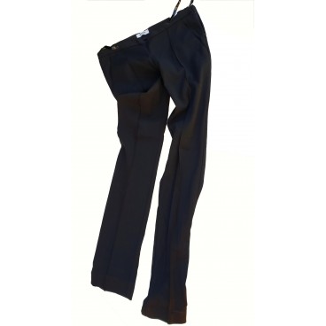 Pantaloni neri elasticizzati 