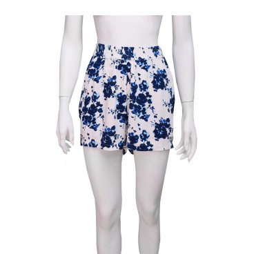 Shorts a fiori blue