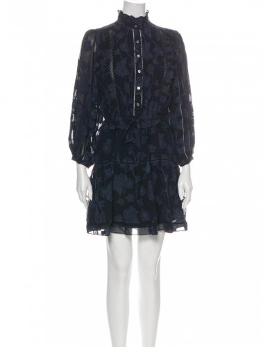 Abito in viscosa blue