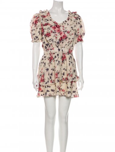 Abito in cotone floreale