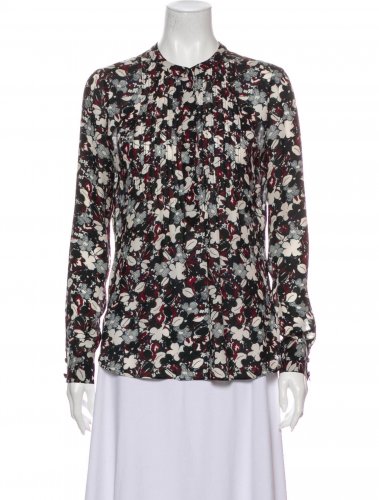 Camicia multicolor in seta 