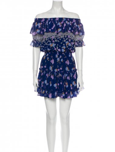 Abito floreale blue