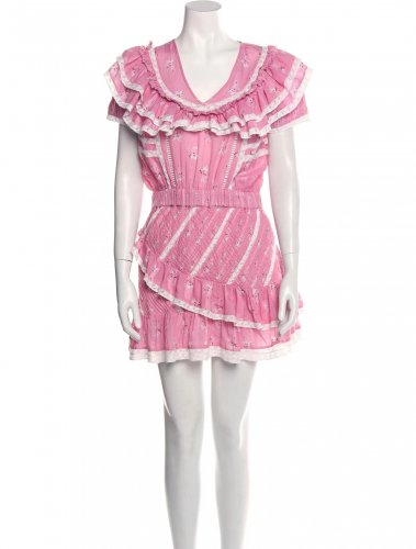 Abito rosa in cotone 