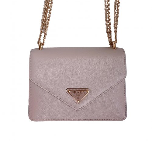 Borsa Saffiano in cipria 