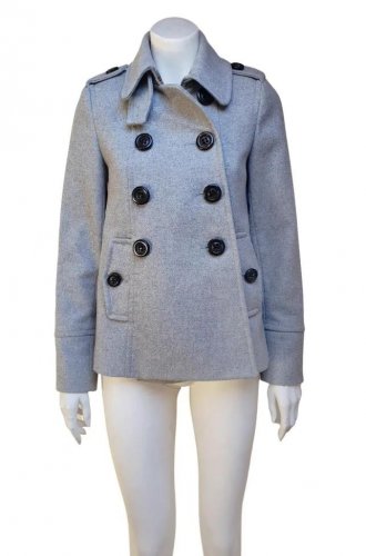 Cappotto corto doppio petto
