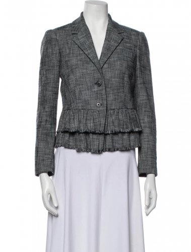 Blazer con gale.