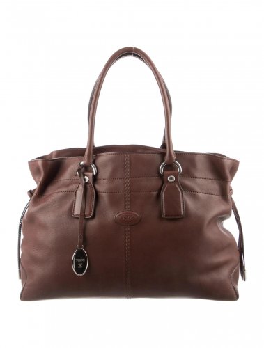 Borsa in pelle marrone