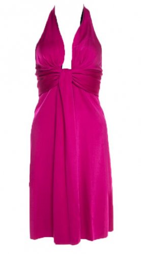 Abito Fucsia stretch 