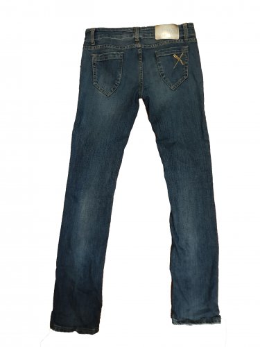 Jeans blu elasticizzato 