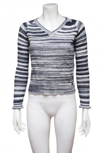 Maglia in lana a righe