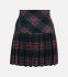 Gonna plissè tartan