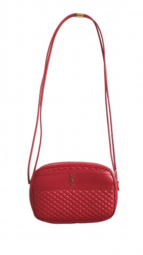 Borsa trapuntata rossa