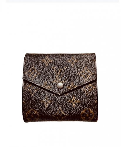 Portafoglio compatto monogram