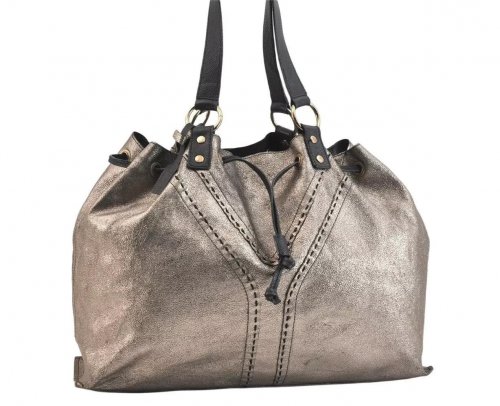 Borsa Tote argento