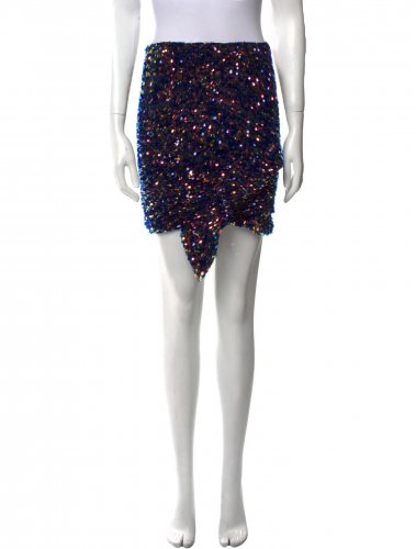 Gonna in paillettes multi