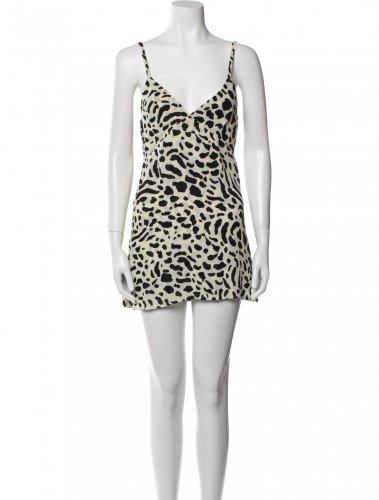 Abito sottoveste animalier