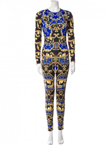 Tuta catsuit stampata
