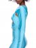 Abito cutout azzurro